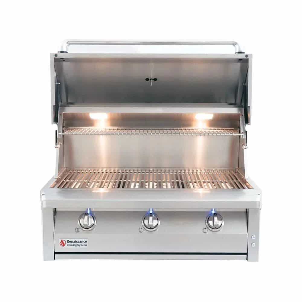 RCS ARG - 36-Inch 3-Burner Built-In Grill - Natural Gas - ARG36 - image 7