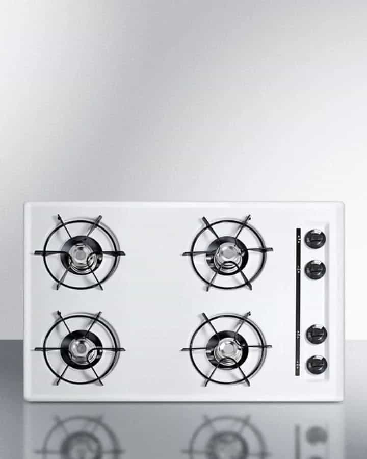 Summit - 30 Wide 4-Burner Gas Cooktop - WNL05P - image 1