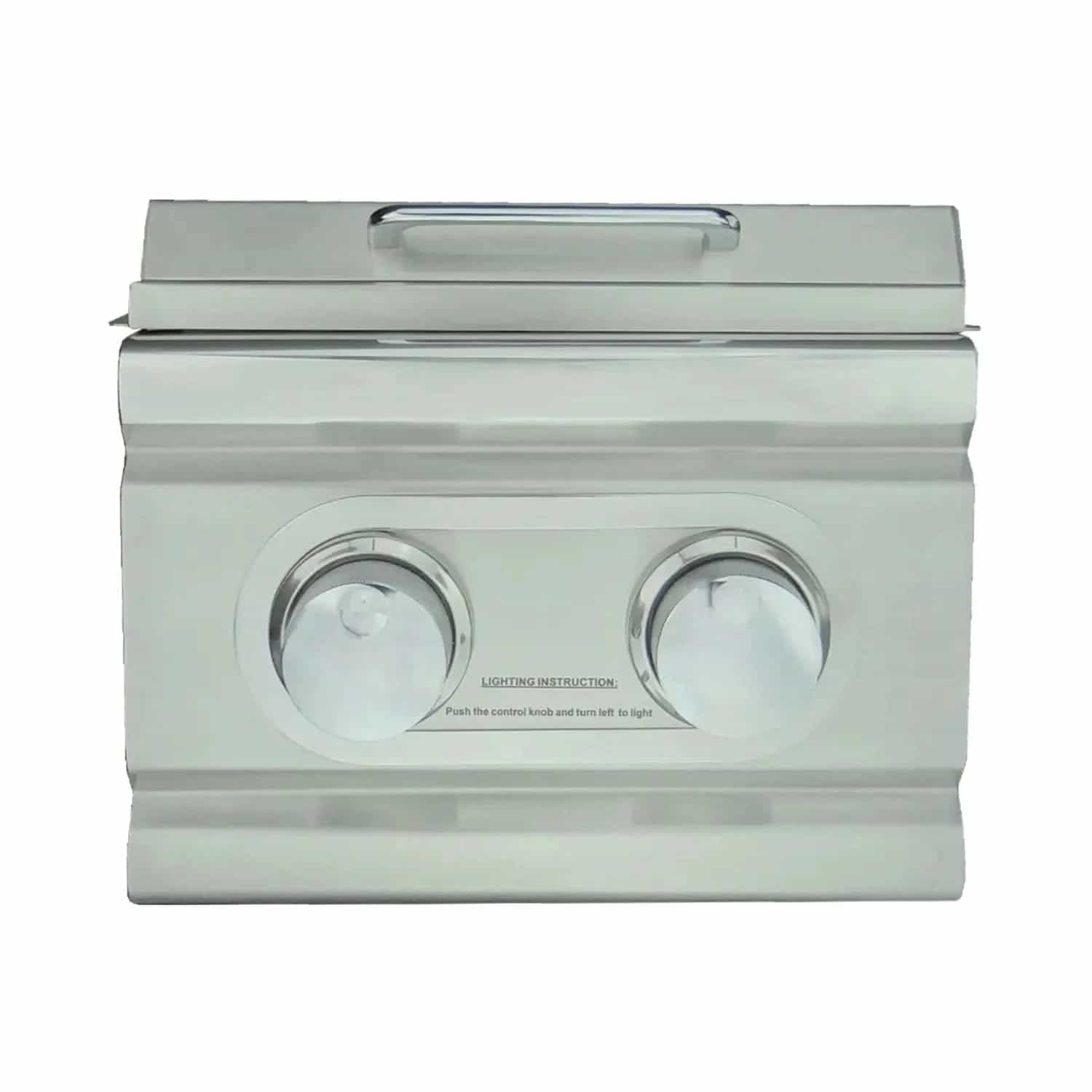 RCS Cutlass Double Side Burner, Slide in Liquid Propane Gas - RDB1LP - image 5