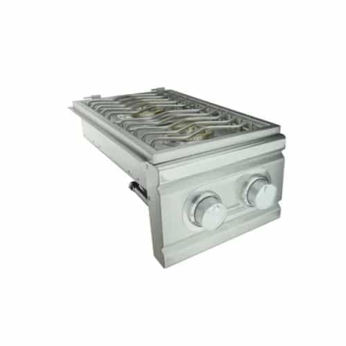 RCS Cutlass Double Side Burner, Slide in Liquid Propane Gas - RDB1LP - image 1