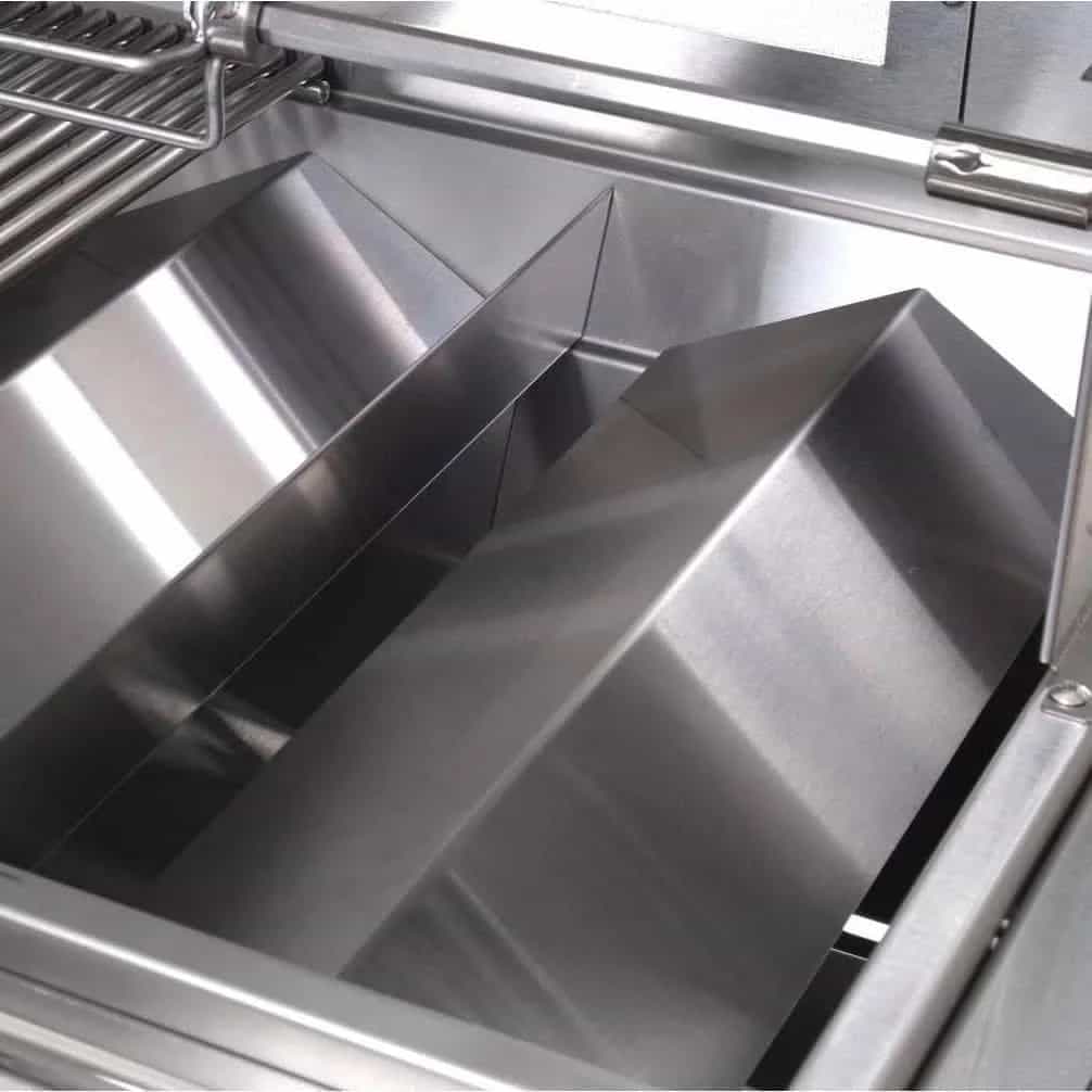 RCS Cutlass Pro - 38-Inch 4-Burner Built-In Grill with Blue LED Lights and Rear Burner - Liquid Propane Gas - RON38ALP - image 4