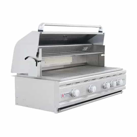 RCS Cutlass Pro - 42-Inch 4-Burner Built-In Grill with Blue LED Lights and Rear Burner - Natural Gas - RON42A - image 3
