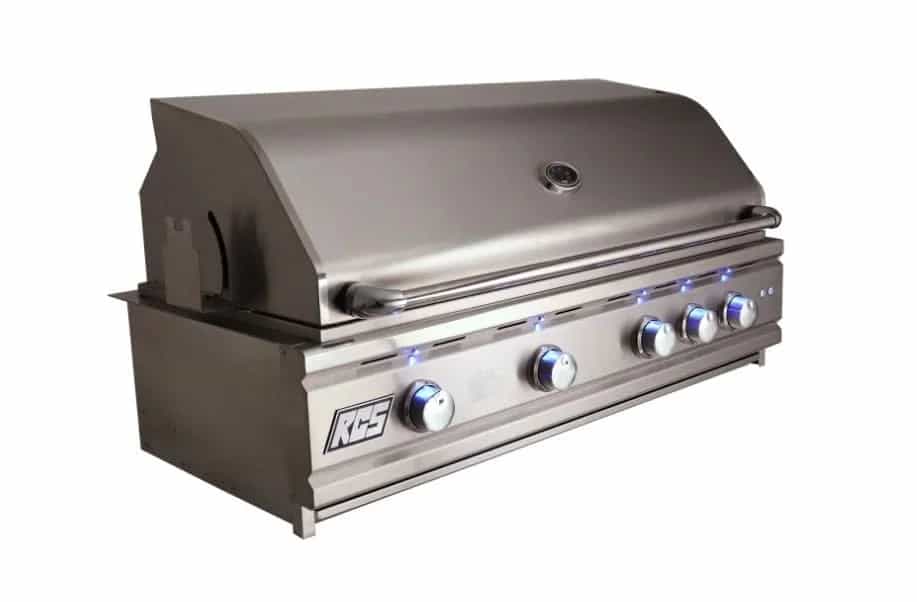 RCS Cutlass Pro - 42-Inch 4-Burner Built-In Grill with Blue LED Lights and Rear Burner - Liquid Propane Gas - RON42ALP - image 2