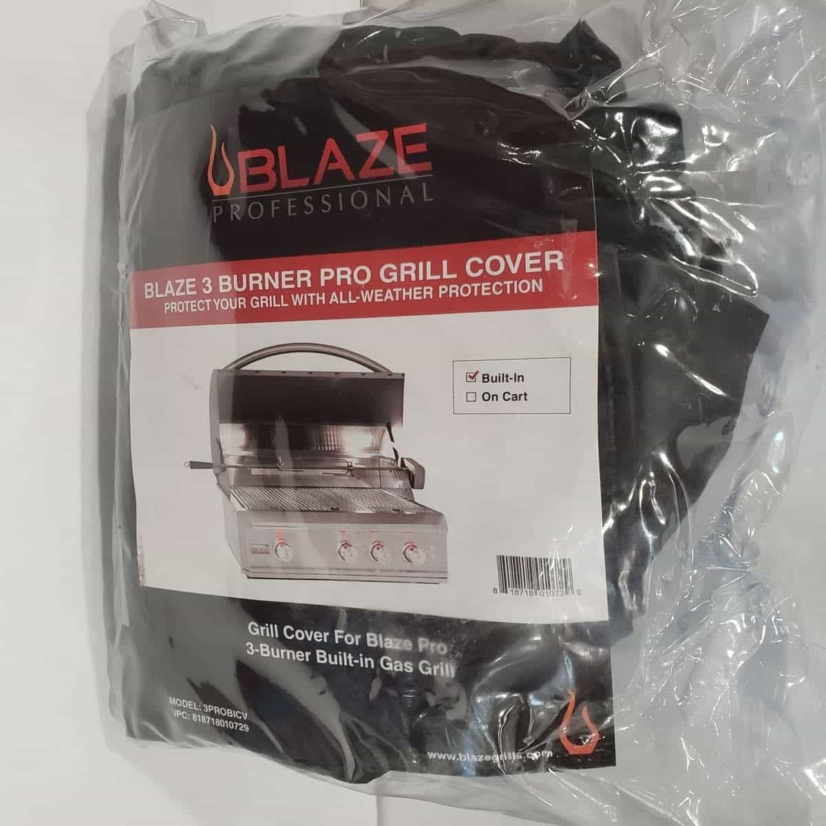 Blaze Outdoor Standard Package Pro Lux 34-inch 3 burner grill with Cover, Power burner and Refrigerator LP - image 15