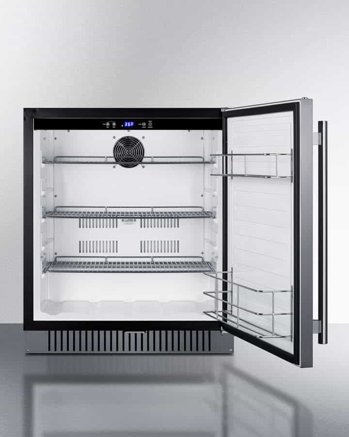 Summit 27-Inch Wide Built-In One Door All-Refrigerator, ADA Compliant - FF27BSSADA - image 7