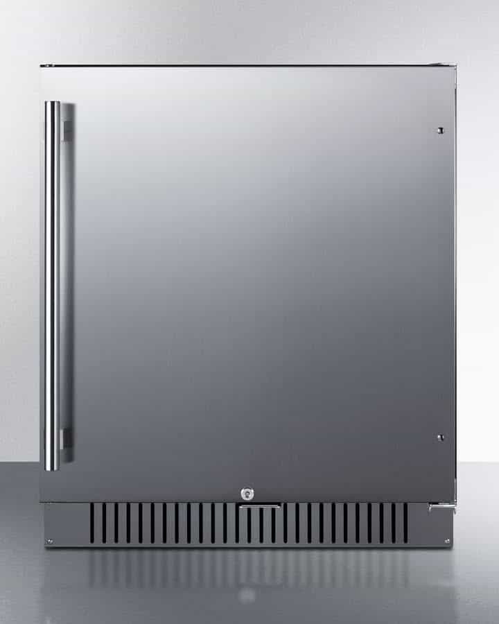 Summit 27-Inch Wide Built-In One Door All-Refrigerator, ADA Compliant - FF27BSSADA - image 1