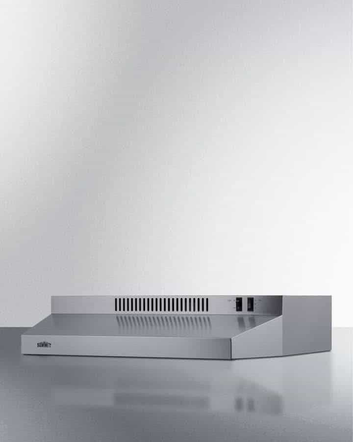 Summit 24 Under Cabinet Convertible Range Hood, ADA Compliant Stainless Steel - H24RSSADA - image 4