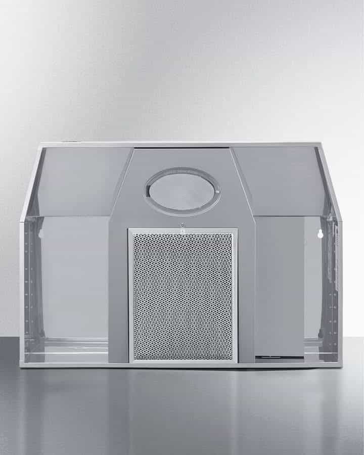 Summit 24 Under Cabinet Convertible Range Hood, ADA Compliant Stainless Steel - H24RSSADA - image 2