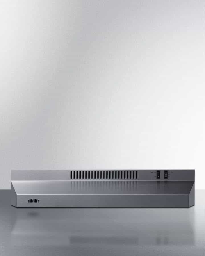 Summit 24 Under Cabinet Convertible Range Hood, ADA Compliant Stainless Steel - H24RSSADA - image 1