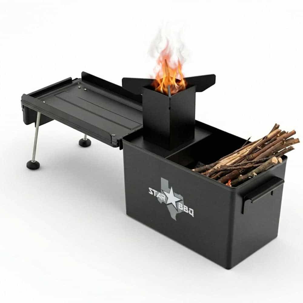 StarBBQ‚Ñ¢ Rocket Stove Camper Box ‚Äì Military-Grade Ammo Can Portable Stove | STARBBQ-RSBBOX - image 1