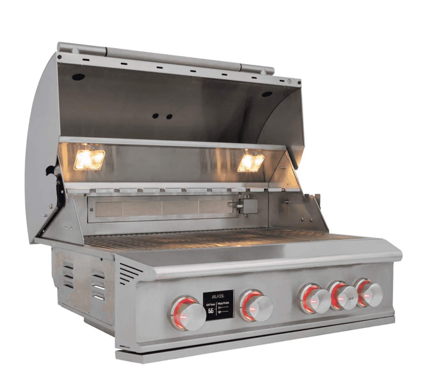 Blaze LTE PRO 32-Inch 4-Burner Built-in Propane Gas Grill w/ Digital Temperature Screen & Rear Infrared Burner - BLZ-4LTEPRO-LP - image 1