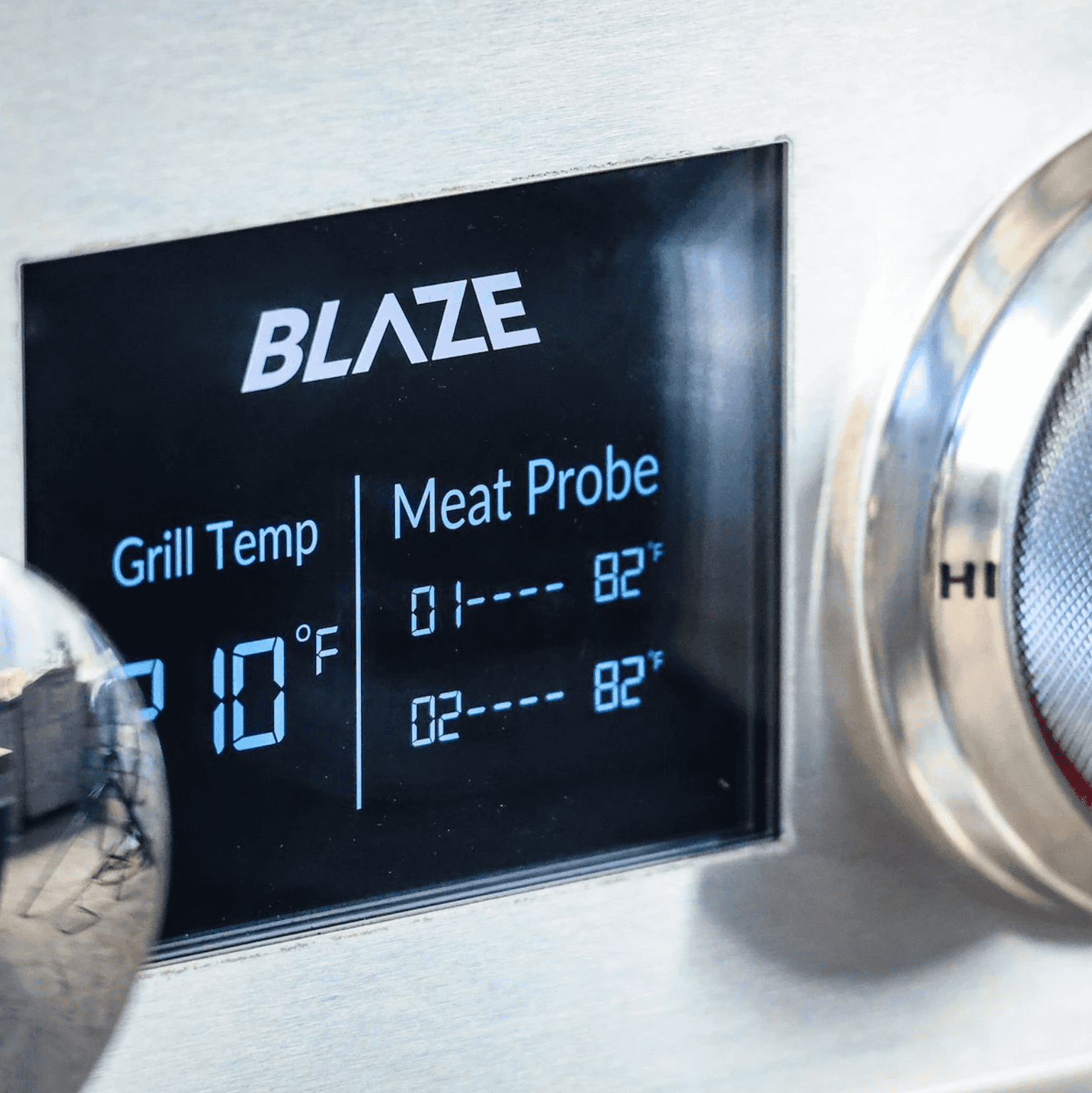 Blaze LTE PRO 32-Inch 4-Burner Built-in Propane Gas Grill w/ Digital Temperature Screen & Rear Infrared Burner - BLZ-4LTEPRO-LP - image 5