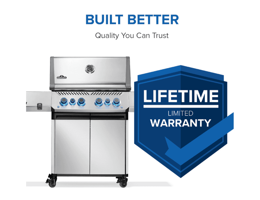 Napoleon Prestige® 500 RSIB with Infrared Side and Rear Burner LP- P500VRSIBPSS - image 2