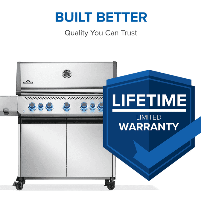 Napoleon Prestige® 665 RSIB with Infrared Side and Rear Burner 5 Burners LP- P665VRSIBPSS - image 5