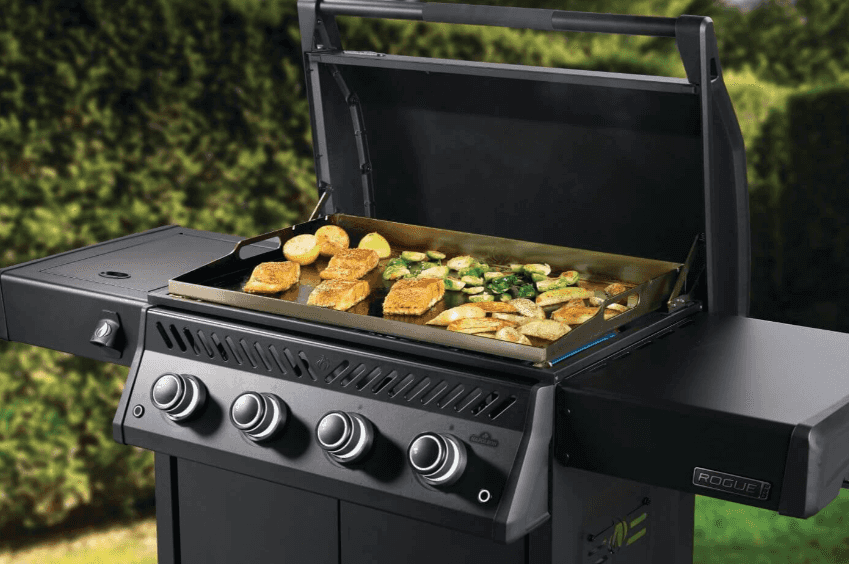 Napoleon Rogue® PRO Phantom 30 Inch Griddle Rust-Resistant Stainless Steel Cooktop- RP30FTPK-PHM - image 2