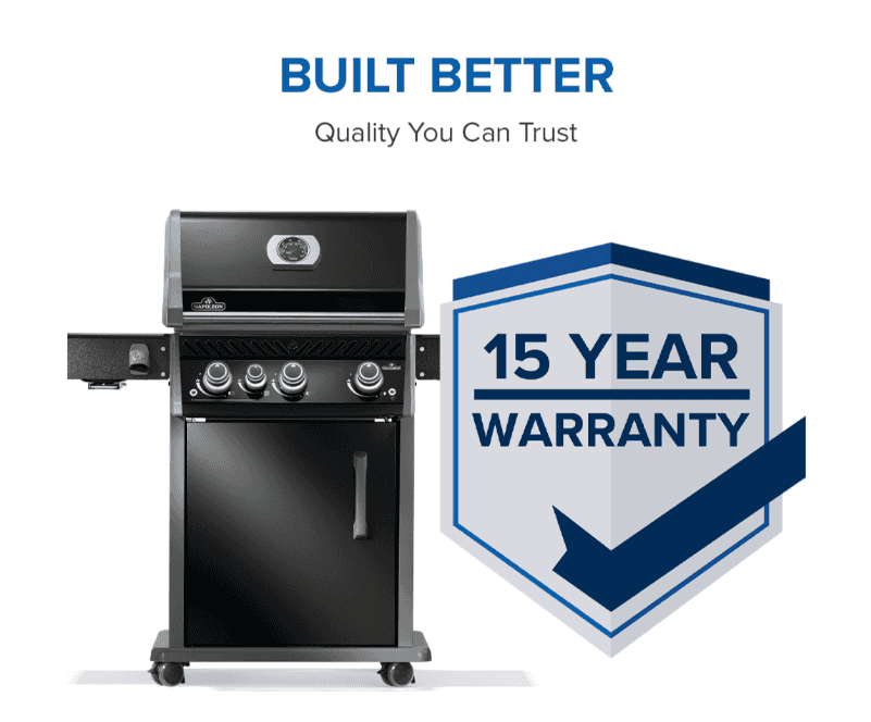 Napoleon Rogue® PRO 425 SIB with Infrared Side Burner 3 Burners NG- RP425SIBNK-2 - image 4