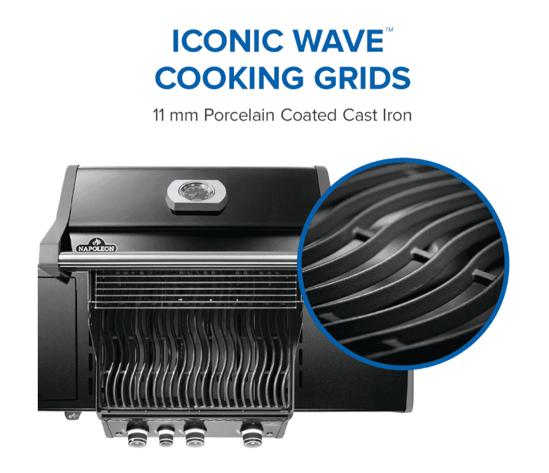 Napoleon Rogue® PRO 425 SIB with Infrared Side Burner 3 Burners NG- RP425SIBNK-2 - image 6