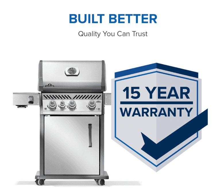 Napoleon Rogue® PRO 425 SIB with Infrared Side Burner 3 Burners LP- RP425SIBPSS-2 - image 4