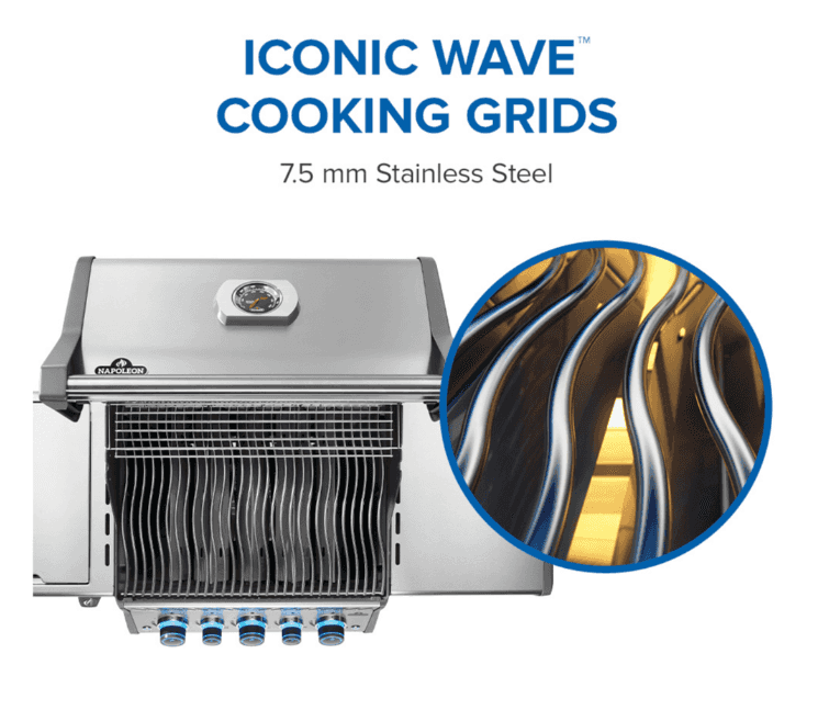 Napoleon Rogue® PRO-S 425 RSIB with Infrared Side and Rear Burner 3 Burners LP- RPS425RSIBPSS-2 - image 6