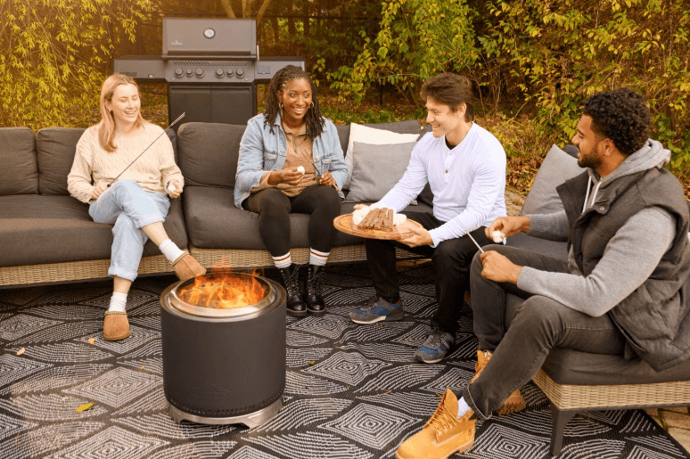 Napoleon Timberwolf® Smokeless Fire Pit 18-inch, Matte Black- NWFPMTI-PHM - image 2