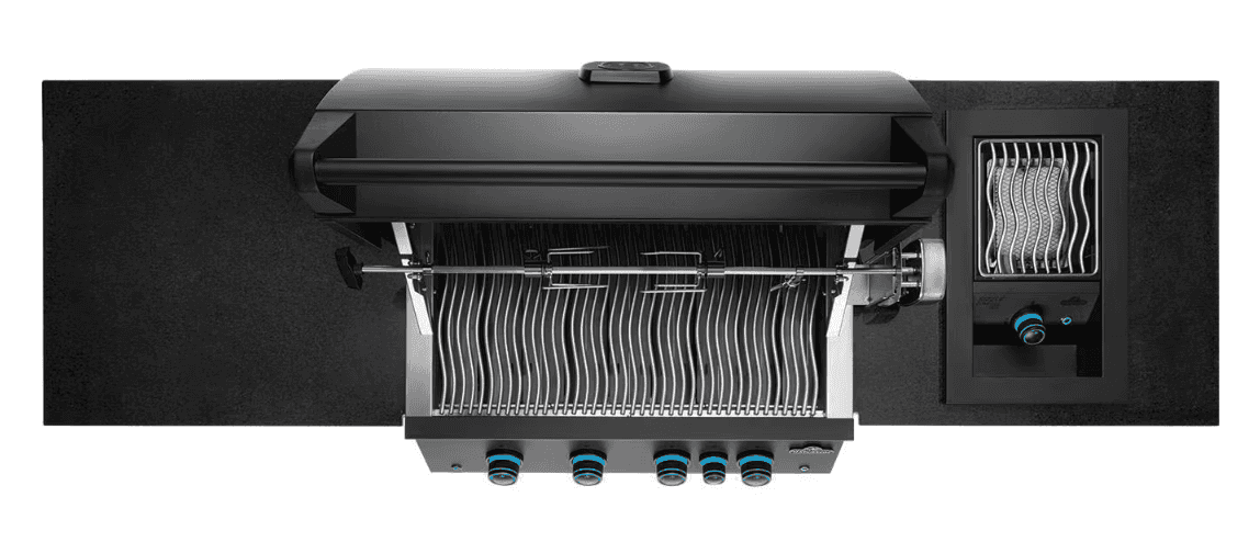 Napoleon OASIS 300 7 1/2 Ft Outdoor Kitchen Island w/ Natural Gas Grill & Side Burner- ODK300-BIG32RBNMK-1 - image 5