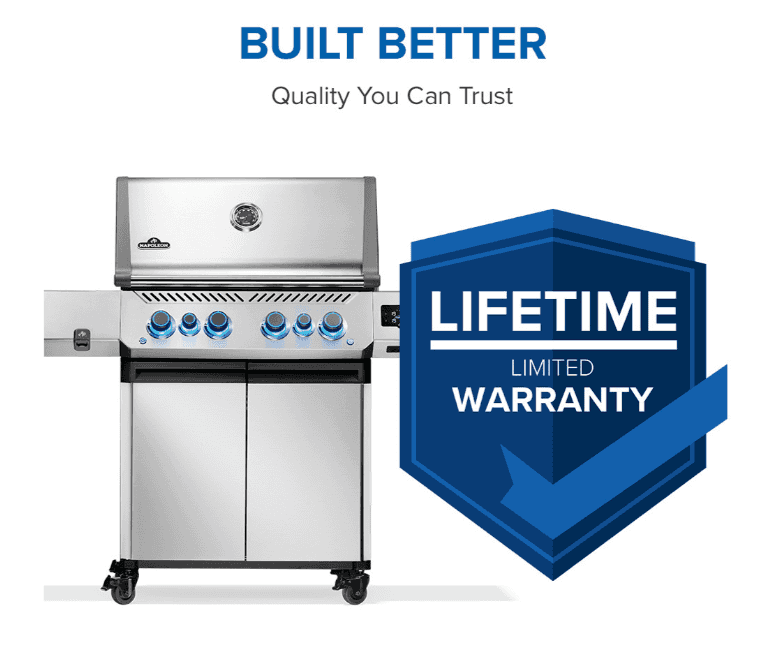 Napoleon Prestige® 500 Connected RSIB with Infrared Side and Rear Burner NG 4 Burner- P500VXRSIBNSS - image 3
