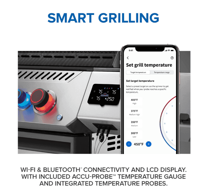Napoleon Prestige® 500 Connected RSIB with Infrared Side and Rear Burner NG 4 Burner- P500VXRSIBNSS - image 5