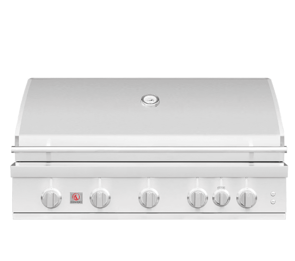 Summerset Sizzler Pro 40-in 5 Burner Built-In Natural Gas Grill w/ Rear Infrared Burner - SZRPRO40 - image 2
