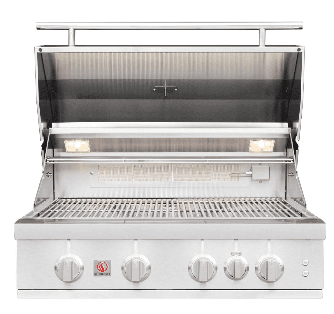 Summerset Sizzler Pro 32-in 4 Burner Built-In Propane Gas Grill w/ Rear Infrared Burner -SZRPRO32L - image 1