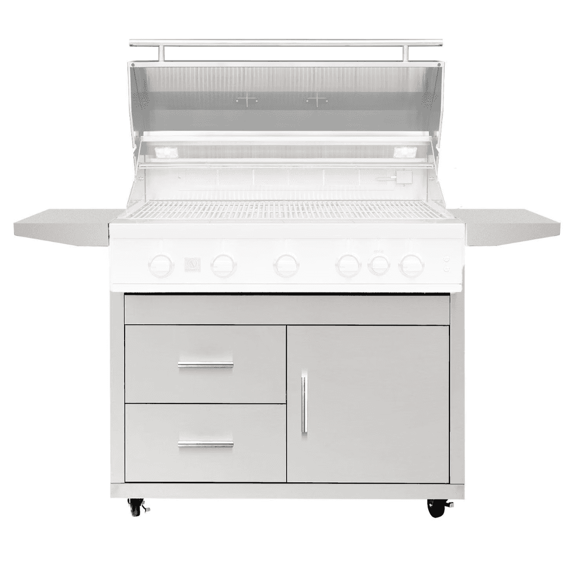 Summerset Sizzler Deluxe 40-in Freestanding Grill Cart - CART-SZR40-DC - image 2