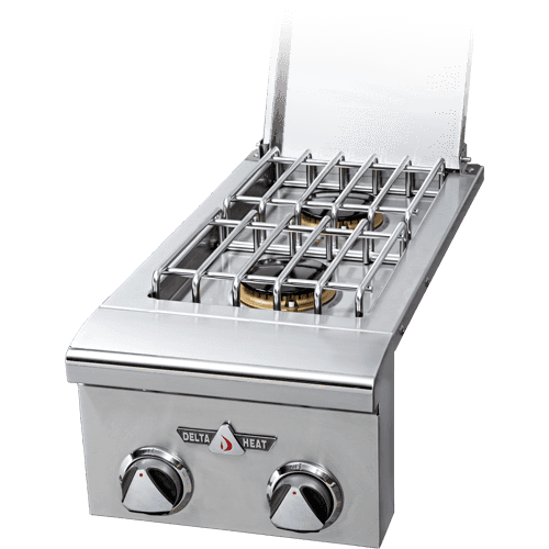 Delta Heat Built-In Natural Gas Double Side Burner - DHSB2-CN - image 1