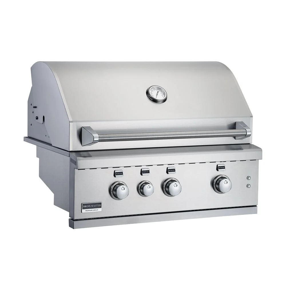 Broilmaster 34-Inch Stainless Steel Built-In Gas Grill NG- BSG343N