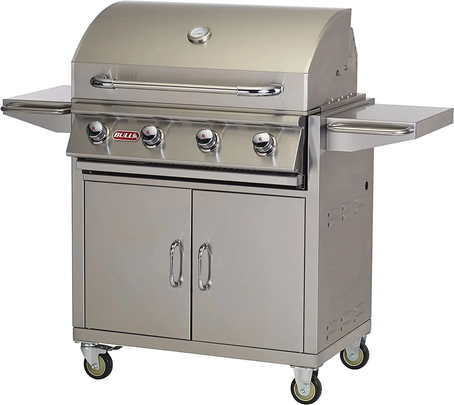 Bull Outlaw - 30-Inch 4-Burner Freestanding Grill Cart - Natural Gas - 26002 - image 3