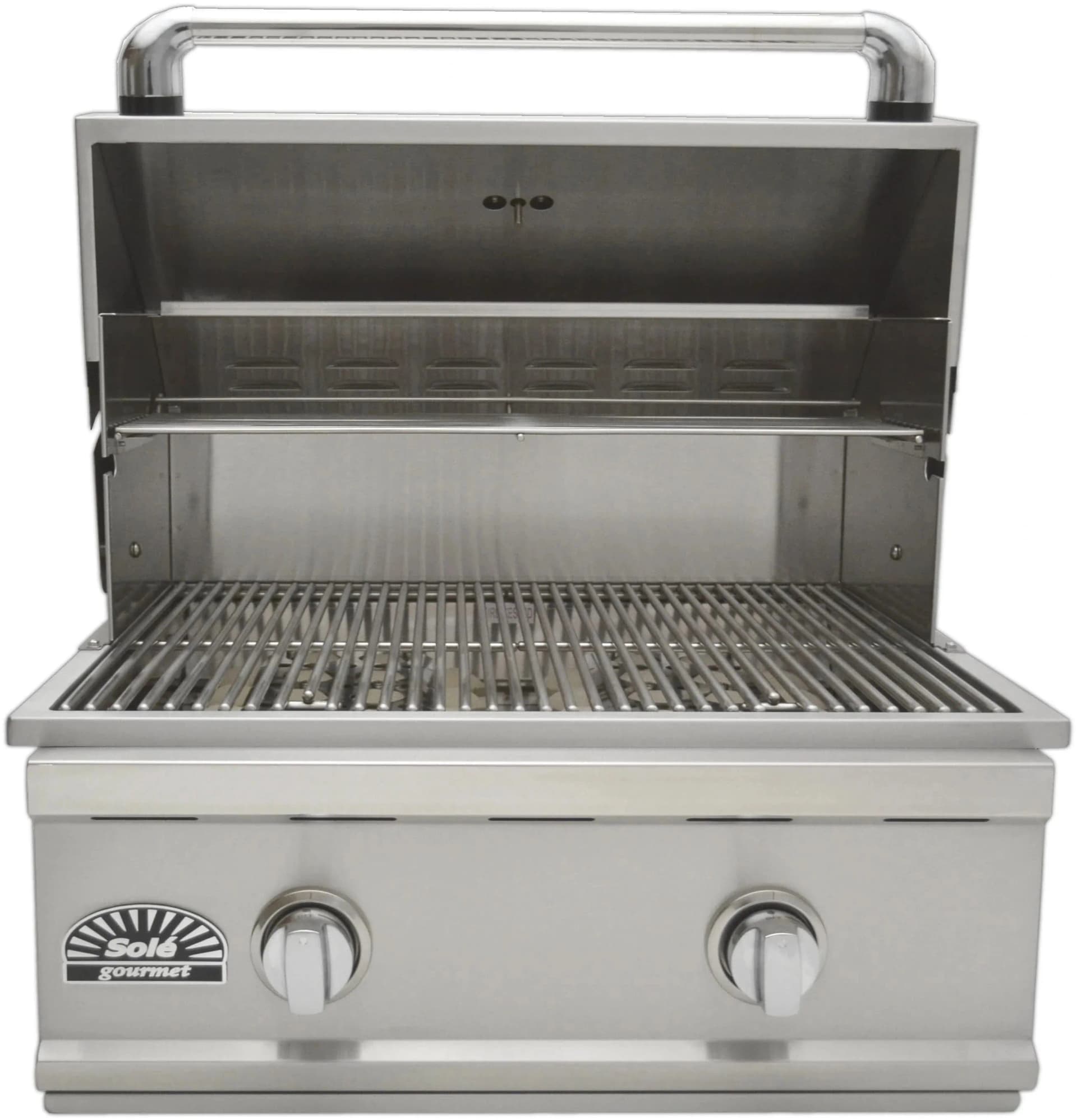 Sole Gourmet TR Series - 26-Inch 2-Burner Built-In Grill - Liquid Propane Gas - 261BQTRLP - image 3