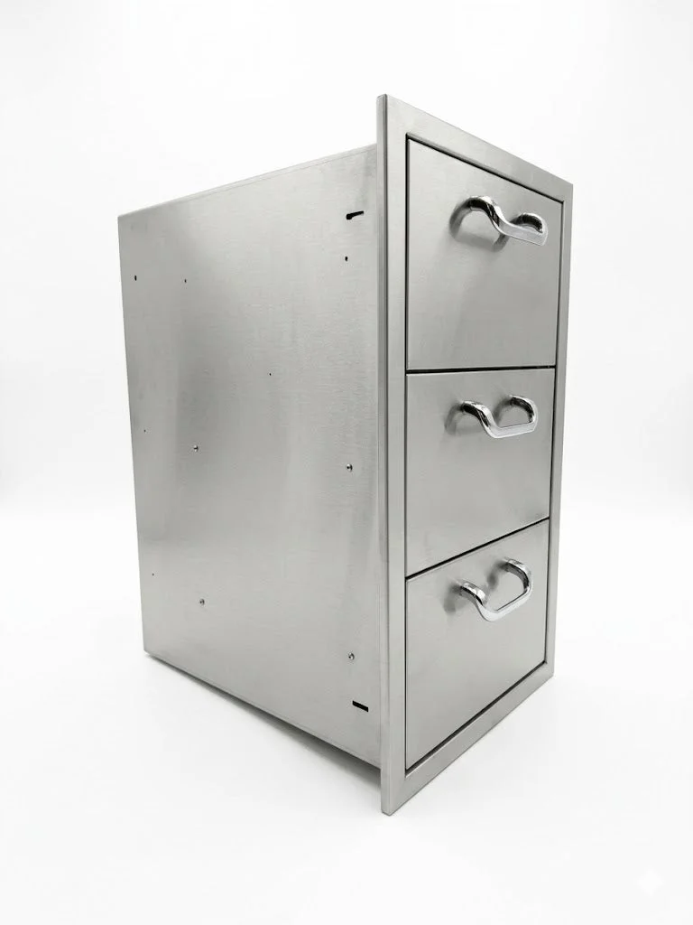 PCM 260 Series Triple Access Drawer with Paper Towel Holder - BBQ-260-DRW3-PTH - image 3