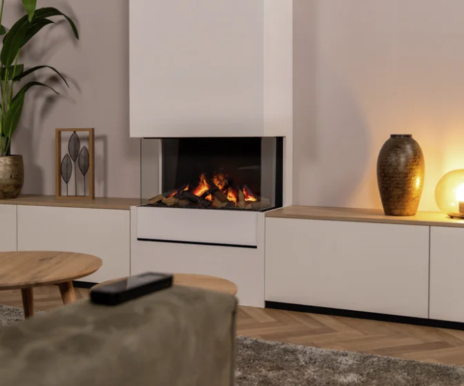 Dimplex Optimyst Aura 28" 3-Sided Water Vapor Fireplace- 3STEP - image 2