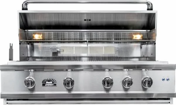 Sole Gourmet Luxury Series - 42-Inch 4-Burner Built-In Grill - Liquid Propane Gas - 421BQRLLP - image 7