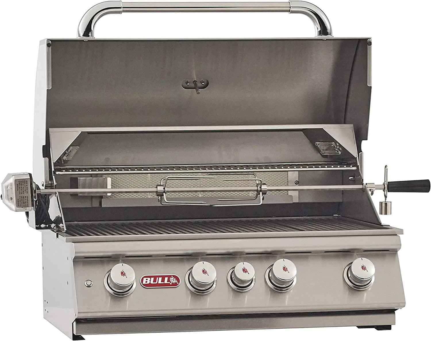 Bull Angus - 30-Inch 4-Burner Built-In Grill - Natural Gas with Rotisserie - 47629 - image 2