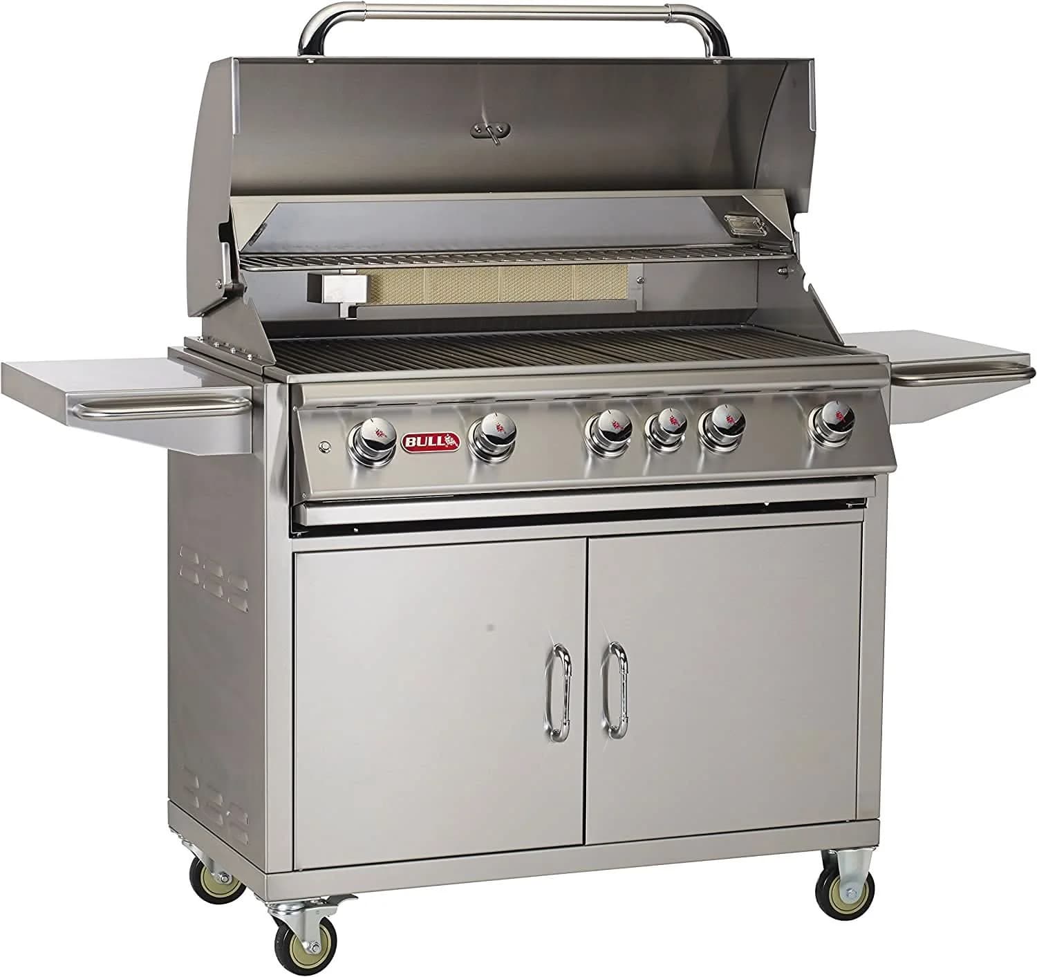 Bull Brahma - 38-Inch 5-Burner Freestanding Grill Cart - Natural Gas with Rear Infrared Burner - 55001 - image 3