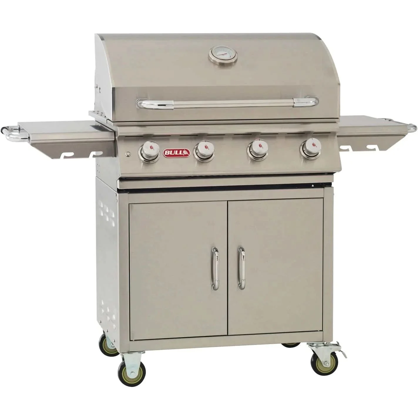 Bull Lonestar Select - 30-Inch 4-Burner Freestanding Grill Cart - Natural Gas - 87002