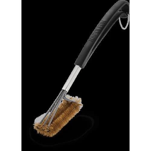 Napoleon Triple-Row Vertical Grill Brush with Brass Bristles - 62062
