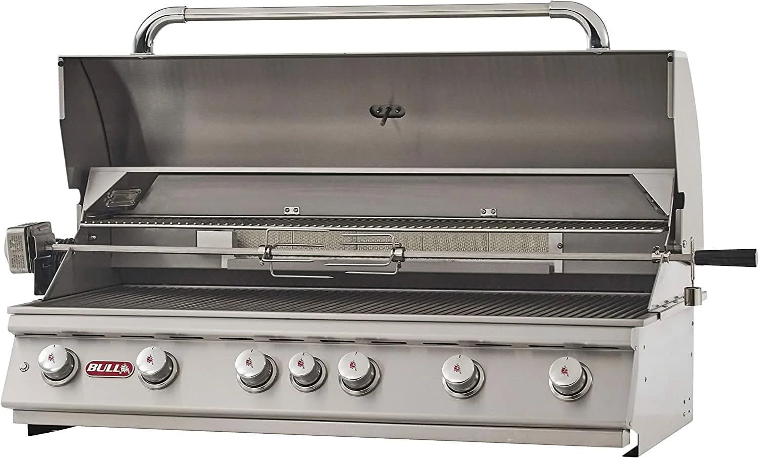 Bull Diablo - 46-Inch 6-Burner Built-In Grill - Natural Gas with Rotisserie - 62649 - image 3