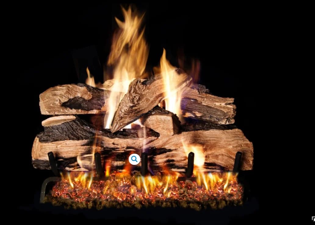 Peterson Gas Logs - 30" SPLIT OAK DESIGNER PLUS LOGS ONLY - SDP30