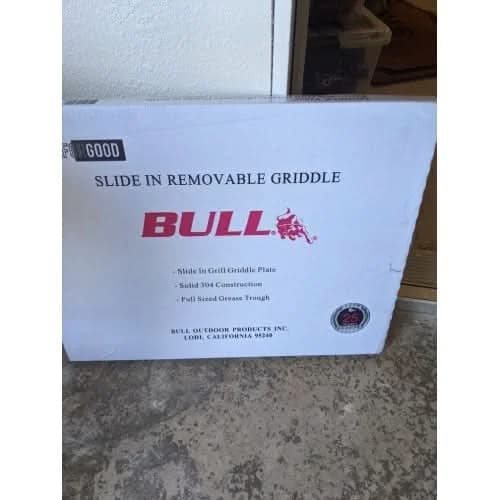 Bull Outdoor Products Slide In Grill Griddle plate (Open Box) - 97020-OB - image 2