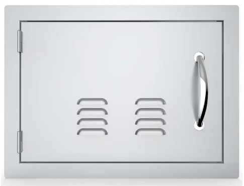 Sunstone Classic Left Hinge Single Access Door with Vents - A-DH1420-L
