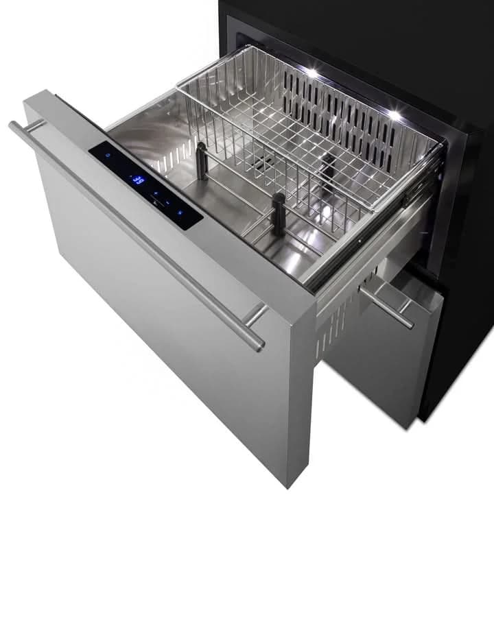 Summit 24-Inch Wide 2-Drawer All-Refrigerator, ADA Compliant - ADRD241 - image 4