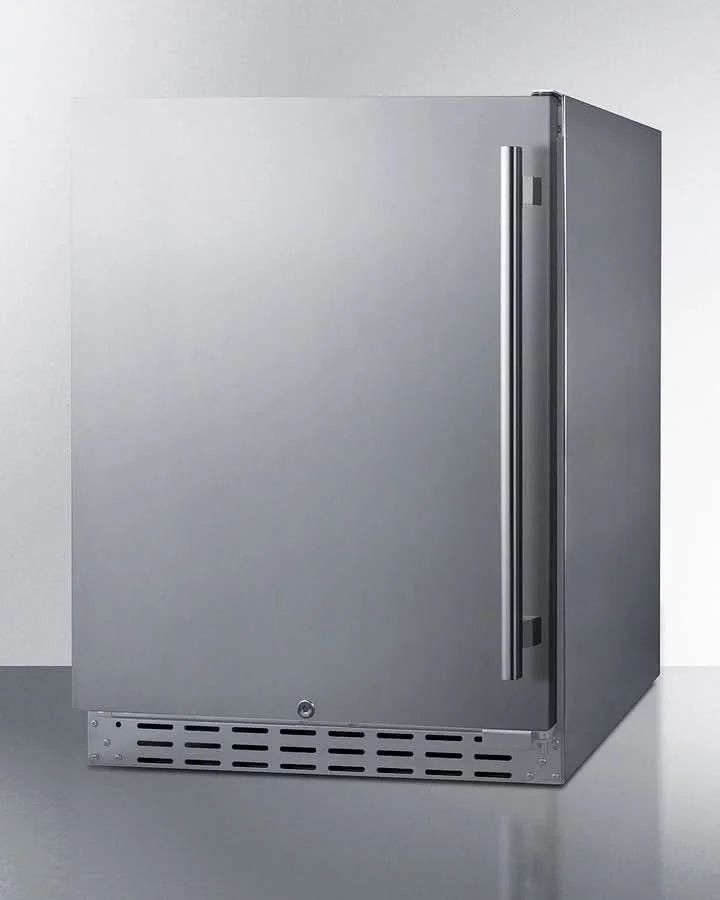 Summit 24-Inch Outdoor Refrigerator with Left Hand Door - AL55OSCSSLHD - image 6