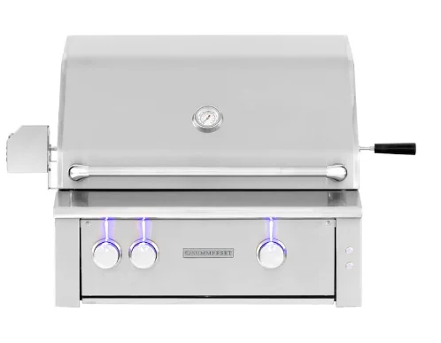 Summerset Alturi - 30-Inch 2-Burner Built-In Grill - Liquid Propane Gas - ALT30T-LP