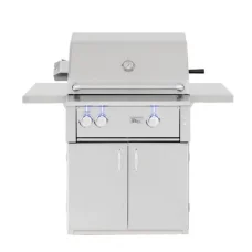Summerset Alturi - 30-Inch 2-Burner Freestanding Grill - Liquid Propane Gas - ALT30T-LP + CART-ALT30