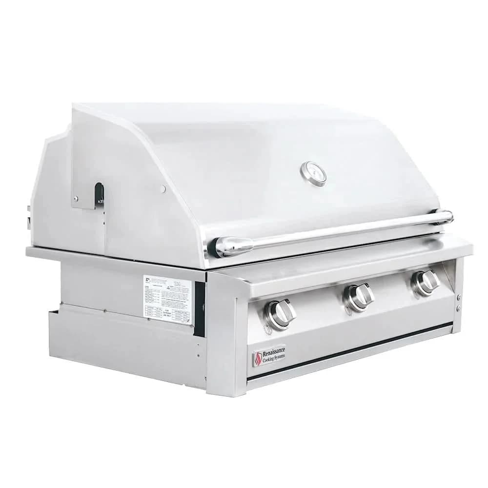 RCS ARG - 42-Inch 3-Burner Built-In Grill - Liquid Propane Gas - ARG42 LP - image 2